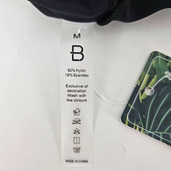 Blooming Jelly Womens High Waisted Bikini Set Tie Knot Size Med Beach Pool Sexy - Picture 12 of 12